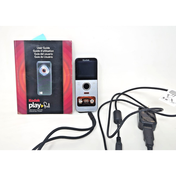 Kodak ZE1 Play-ful HD 1080p 5MP Digital Video Camera Works tested - Picture 1 of 5